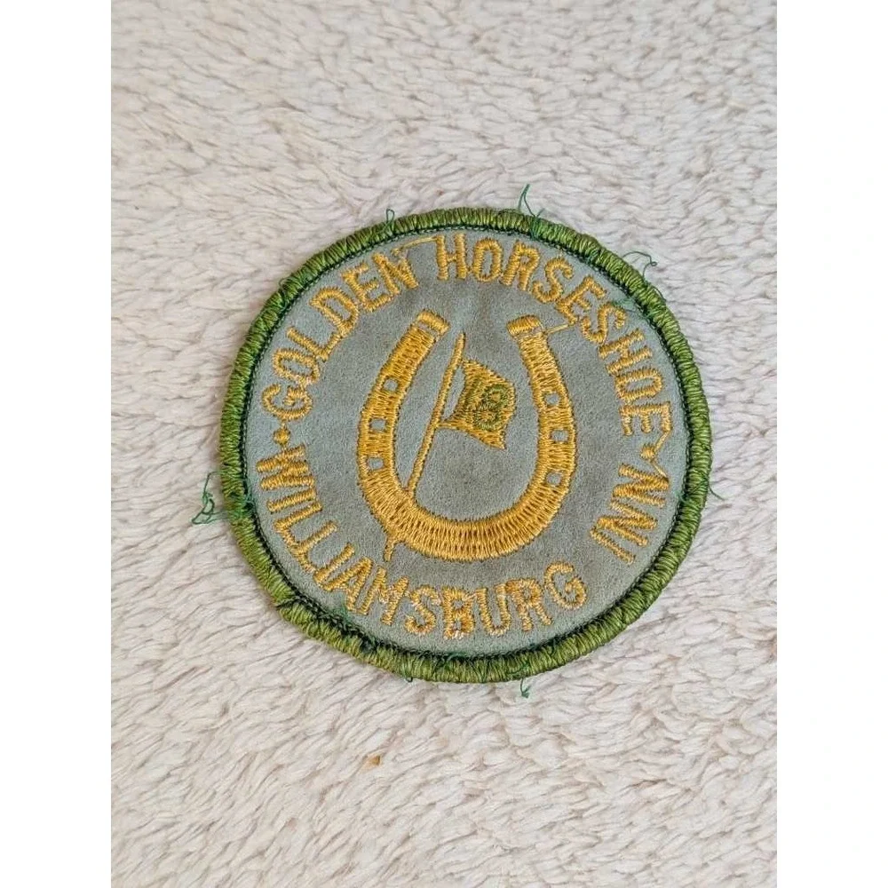 Golden Horseshoe Inn Williamsburg Embroidered Patch Sew On Souvenir